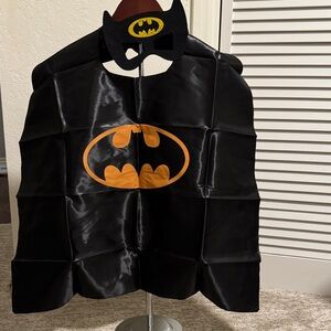 New.  Superhero Cape and Mask Set. Reversible cape w/2 masks